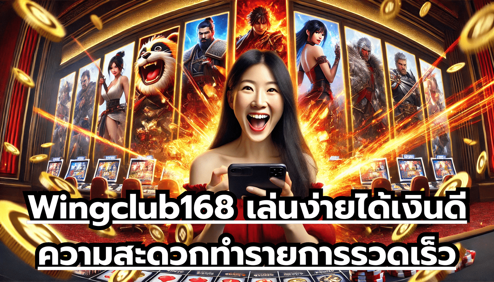 Wingclub168 เล่นง่ายได้เงินดี ความสะดวกทำรายการรวดเร็ว